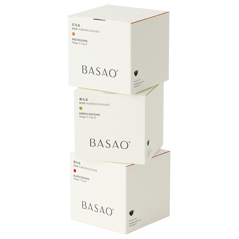 BASAO佰朔袋泡茶乌龙茶红/台湾高山茶