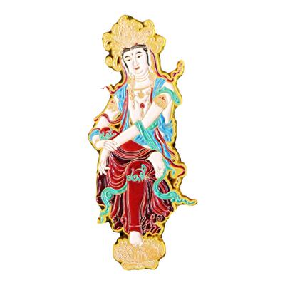 隆兴寺东方美神倒坐观音冰箱贴