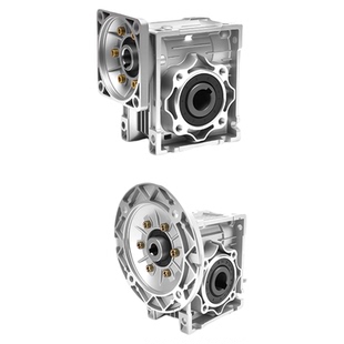 玉豹NMRV步进电机伺服蜗轮蜗杆rv减速机小型减速器带电机齿轮箱