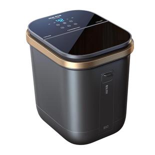 奥克斯泡脚桶全自动电动按摩足浴盆加热家用恒温洗脚盆高深足浴器