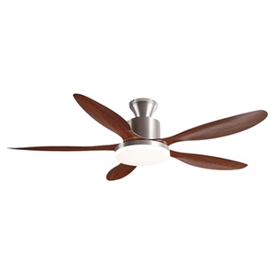 中古风扇灯客厅卧室餐厅灯风扇一体变频风扇吸顶灯中山灯具吊扇灯