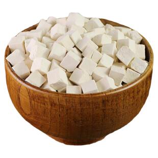 同仁堂茯苓中药材正品云南野生白茯苓500g白芍炒白术土茯苓泡水喝