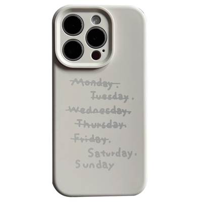 适用苹果手机壳液态硅胶古董白