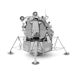 金属阿波罗11号登月舱diy手工3D拼装模型登月50周年纪念礼品摆件