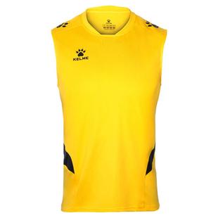 天朗足球卡尔美KELME中甲22年运动训练无袖足球服背心0251BX1001