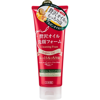 日本泉肌坚果油洁面乳