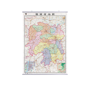 湖南省地图挂图2026年全新版 大比例尺寸交通线路旅游景点行政区划三合一高清大图约1.1×0.8米 哑光覆膜防水