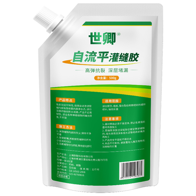 自流平灌缝胶水泥地面裂缝修补剂屋顶防水胶高弹抗裂速干型堵漏王