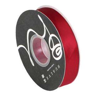 2.5cm纯色丝带缎带鲜花花束打包绑带双面大卷彩带花艺包装资材