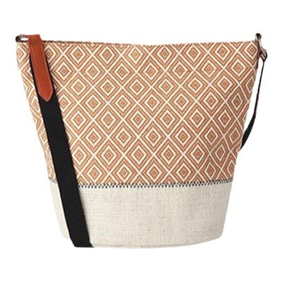 韩国ithinkso时尚通勤拼接单肩包