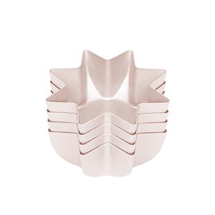 学厨八角面包模具不沾潘多洛模星型模家用蛋糕胚菊花挞盘烘焙模具