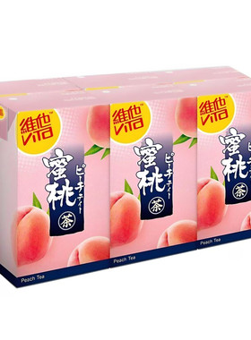 港版维他奶日式蜜桃红茶250mL