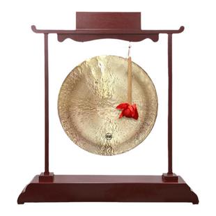 芳鸥铜锣开业锣香港交易所上交所上市锣敲钟开业锣开道实木锣架