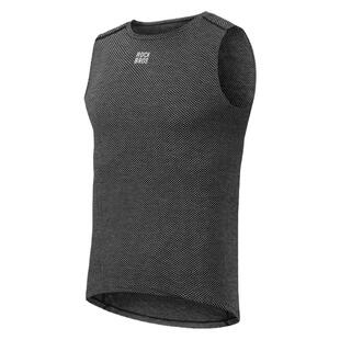 洛克兄弟天路系列美利奴羊毛内搭衣公路车背心运动无袖打底骑行服