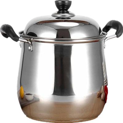 汤锅不锈钢锅加厚复底锅不粘锅煲汤锅涮肚锅深炖锅电磁炉通用锅具