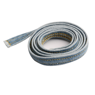 diy牛仔裤带子一根牛仔布吊带光身窄款裤袢抽绳通用百搭牛仔绳子