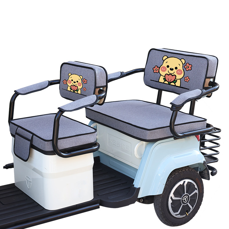 飞鸽MTH800DZK-2专用电动三轮车座套坐垫金鹏雅迪爱玛小鸟座套罩