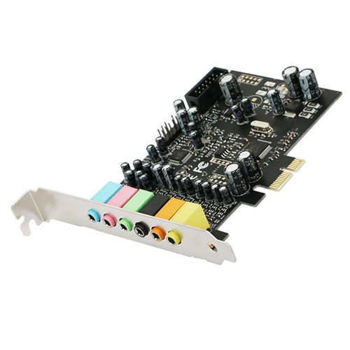 GRIS PCI-E7.1声卡CMI6612高品质台式机大小挡板电脑音箱录响ASIO