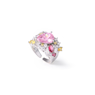 SUMIYAKI夏日彩色糖果软糖夸张戒指开口饰品首饰女小众轻奢高级感