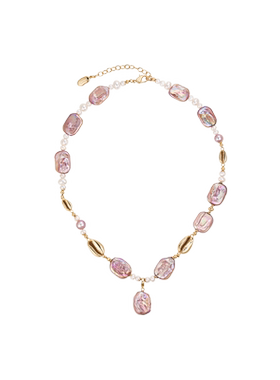 安铂洛利巴洛克珍珠项链女