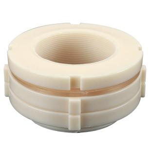 ABS水箱接头白色水塔水桶鱼缸4分6分塑料内外丝直连接水管道配件