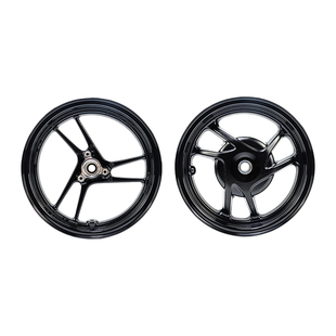 适用于新巡鹰125 JJYM125T-3 前后轮毂碟刹鼓刹轮毂 原厂原装轮毂