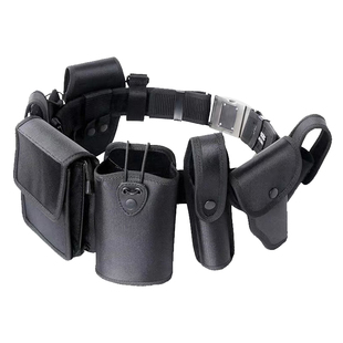 保安腰带多功能战术腰带八大件执勤巡逻八件套腰封带挂包黑色白色