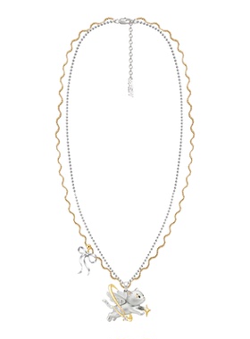 MASW治愈系星际天使猫咪项链礼物