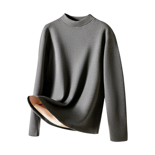 保暖内衣男士套装加绒加厚东北抗寒零下40度羊羔绒中领秋衣秋裤冬