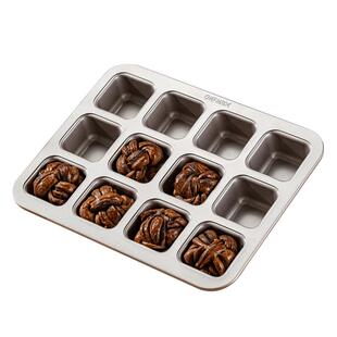 英国12连迷你吐司面包模具烘焙方形烤土司盒家用烤盘小蛋糕烤箱用