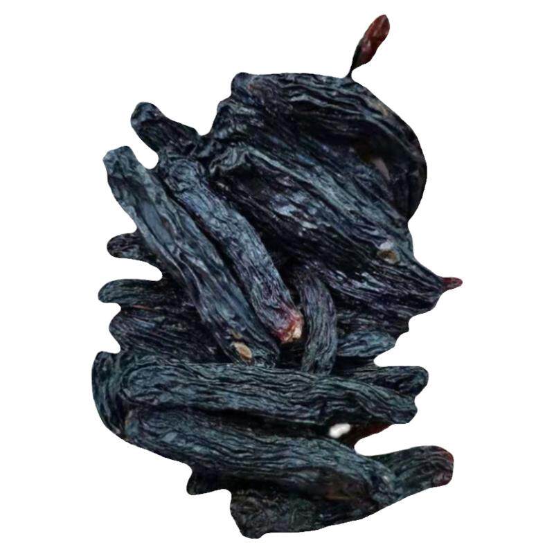 新疆吐鲁番蓝宝石葡萄干黑美人葡萄干黑加仑农家晒干无籽半斤包邮
