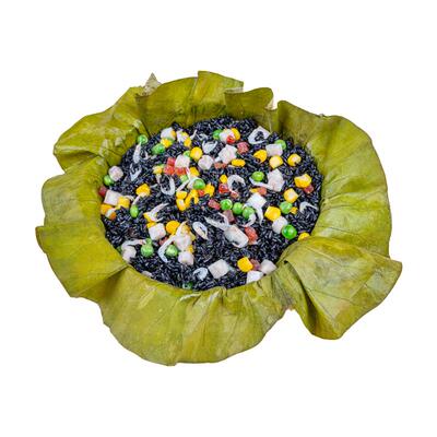 米小乌手抓饭八宝乌米饭