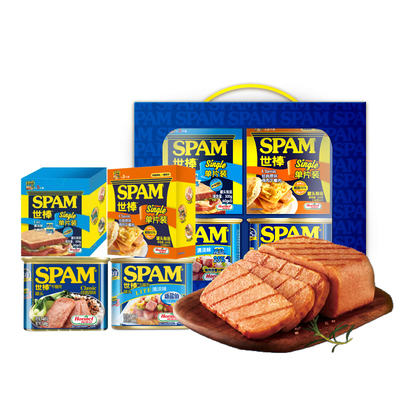 SPAM/世棒午餐肉礼盒1180g