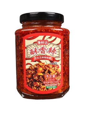 鲁鲜达花生芝麻辣椒酱