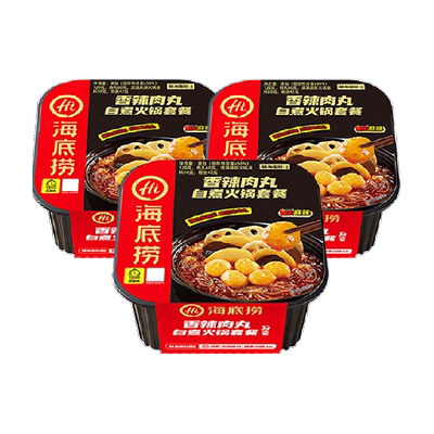 海底捞自热火锅香辣肉272g×3盒