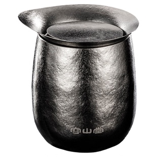 容山堂纯钛旅行茶具便携式泡茶壶快客杯户外露营一人独饮小茶具