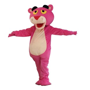 粉红豹行走卡通人偶服装海豹公仔cos传单道具豹子玩偶顽皮豹衣服