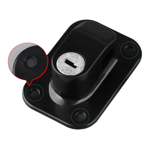 冰箱锁专用密码扣防用免打孔自粘冰柜门自粘洗衣机留样商用防盗上