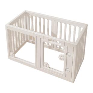 透明狗狗围栏狗窝栅栏室内隔离约克夏小型犬狗笼子亚克力家用栅栏