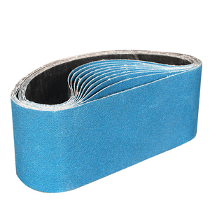 林海锆刚玉100*610 蓝砂砂带机坦克机木工不锈钢打磨坡口机砂皮带