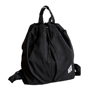 官网小c&k休闲轻便多功能男女背包2026新款时尚手提旅行背包抽绳