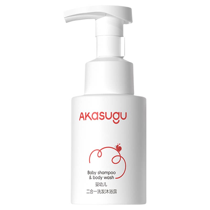 爱舒屋婴儿洗沐二合一温和250ml