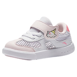 安踏儿童男女婴童板鞋2026夏新款透气防滑耐磨宝宝学步鞋网眼板鞋