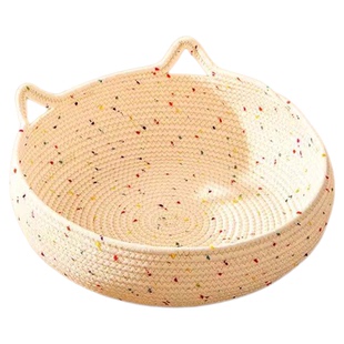 冬季猫窝新型藤编太空舱猫睡窝四季通用半封闭安全感阳台养猫神器