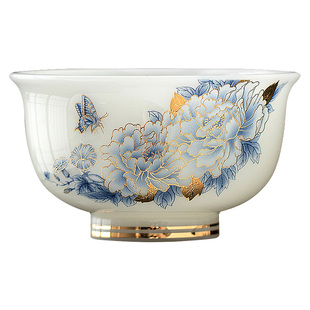 冰种璞玉白瓷特别主人杯茶杯高端个人专用2026新款喝茶杯子景德镇