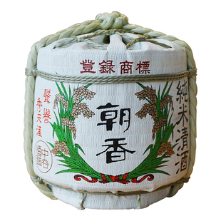 朝香清酒 菰樽 日式清酒纯米酒低度酒 国产清酒 1.8L 酒厂直发