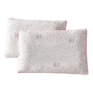 卡通纯棉儿童枕套30x50cm2025新款宝宝全棉双层纱枕芯内胆套40x60