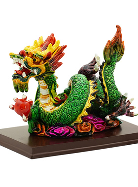 2024新款生肖龙摆件冷瓷摆件