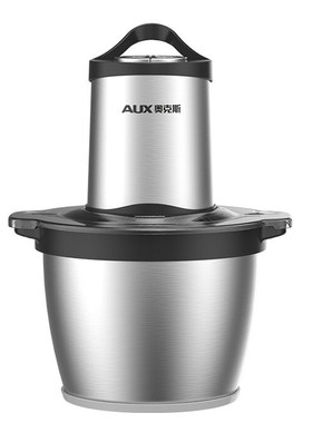 奥克斯绞肉机大容量商用大功率3斤和面绞馅机碎菜打肉泥辣椒神器