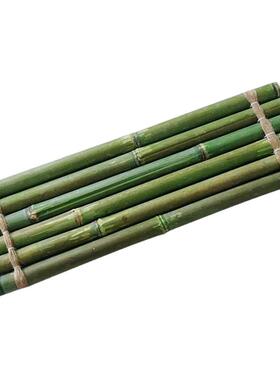 鱼缸流水板 竹排竹垫配件竹子装饰diy摆件不可漂浮竹排陶瓷流水器